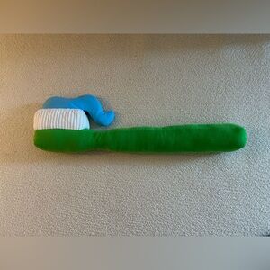 IKEA Green Plush Toy Large Plush Toy- IKEA Toothbrush Stuffed Toy